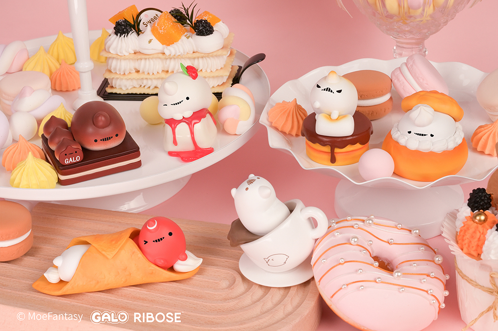 RIBOSE GALO'S AFTERNOON TEA SERIES TRADING FIGURE