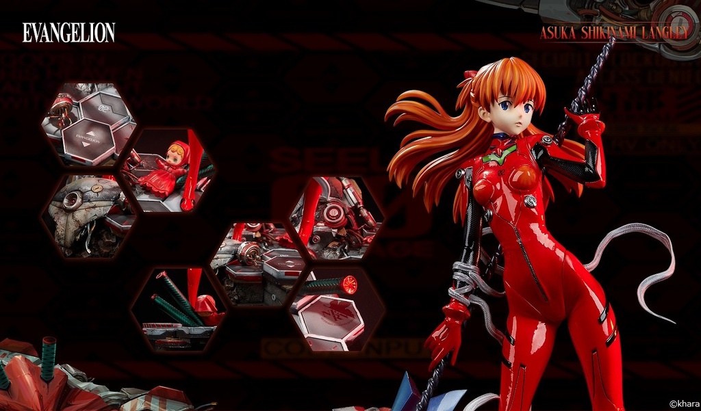 EVANGELION WonderStatue Shikinami Asuka Langley