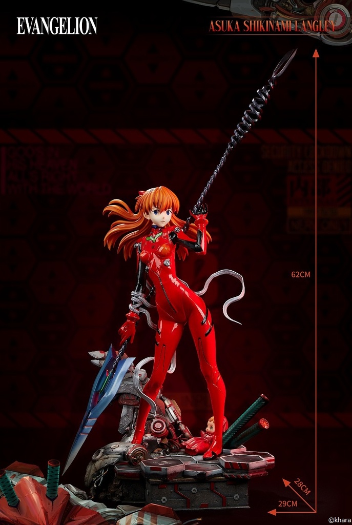 EVANGELION WonderStatue Shikinami Asuka Langley