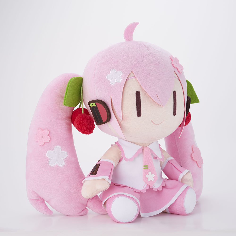 Sakura Miku BIG Plush ~Deformed ver.~