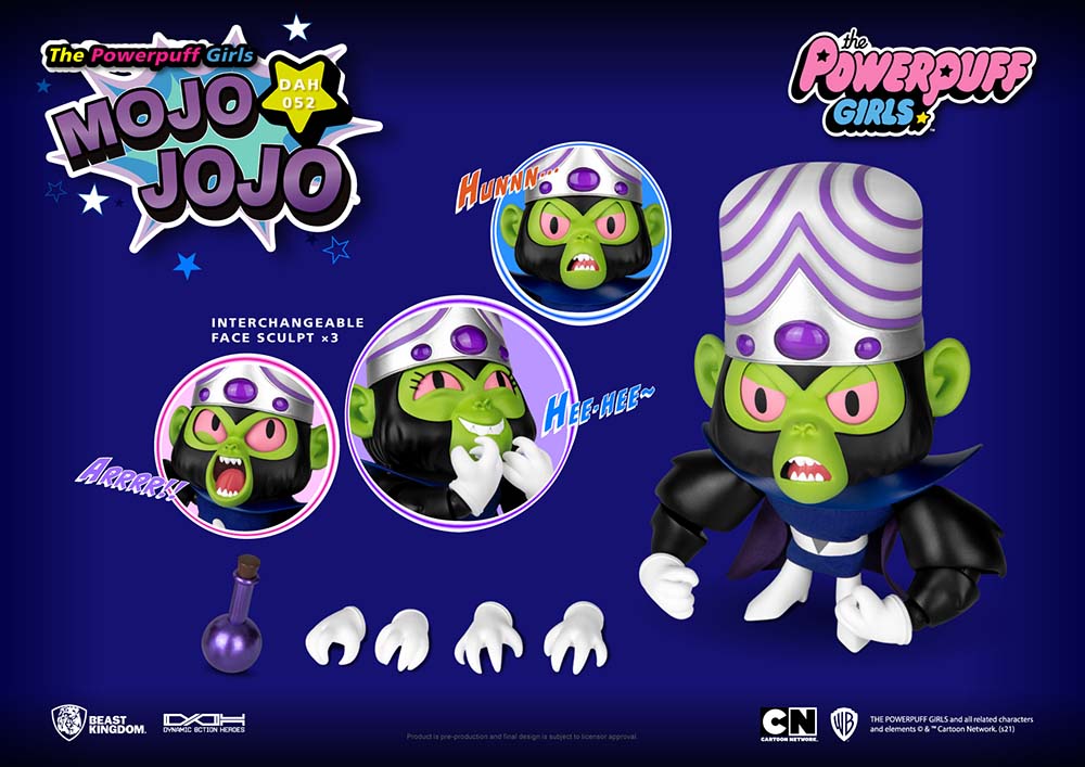 DAH-052 POWERPUFF GIRLS MOJO JOJO