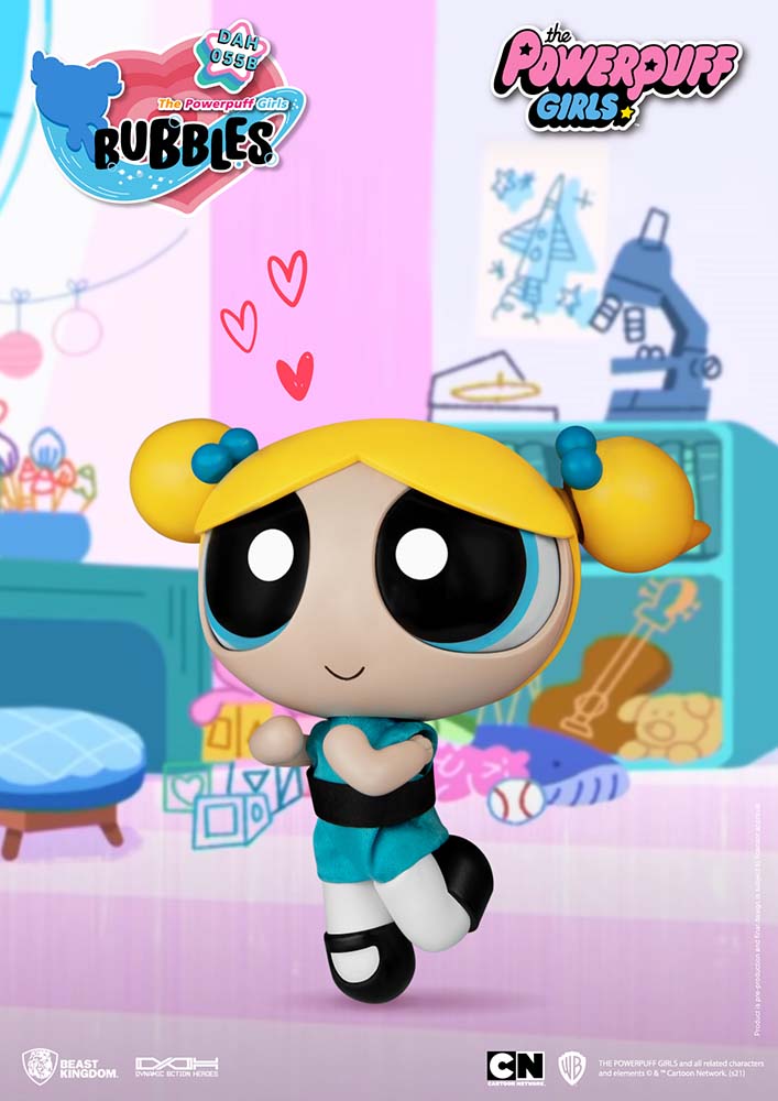 DAH-055B THE POWERPUFF GIRLS BUBBLES