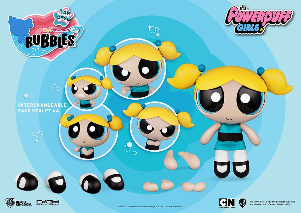 DAH-055B THE POWERPUFF GIRLS BUBBLES