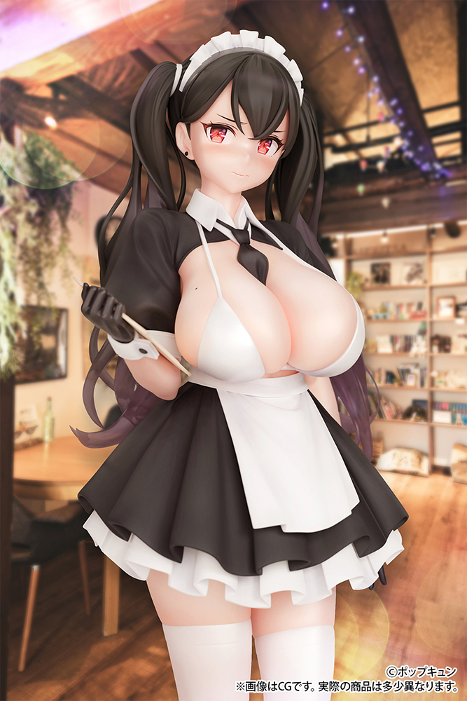 Maid Cafe Waitress - illustrated by POPQN