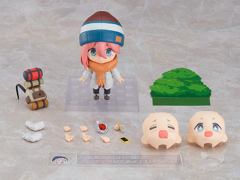 【GSS, GSC Online Only】Nendoroid Nadeshiko Kagamihara: Solo Camp Ver. included online bonus