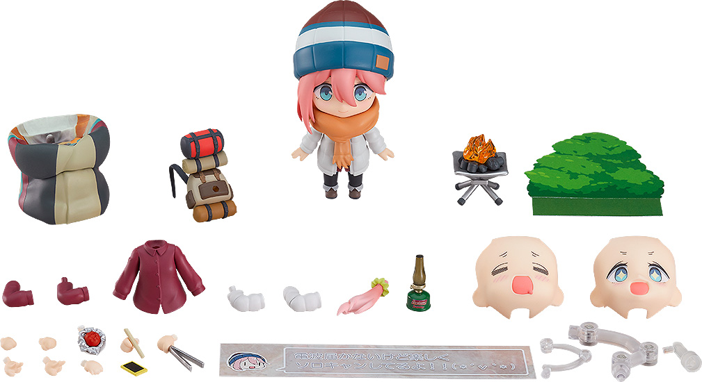 【GSS, GSC Online Only】Nendoroid Nadeshiko Kagamihara: Solo Camp Ver. DX Edition included online bonus