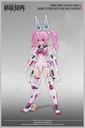 NUKE MATRIX "CYBER FORST FANTASY GIRLS" REMOTE ATTACK BATTLE BASE INFO TACTICIAN PLASTIC MODEL KIT