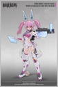 NUKE MATRIX "CYBER FORST FANTASY GIRLS" REMOTE ATTACK BATTLE BASE INFO TACTICIAN PLASTIC MODEL KIT