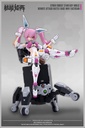 NUKE MATRIX "CYBER FORST FANTASY GIRLS" REMOTE ATTACK BATTLE BASE INFO TACTICIAN PLASTIC MODEL KIT