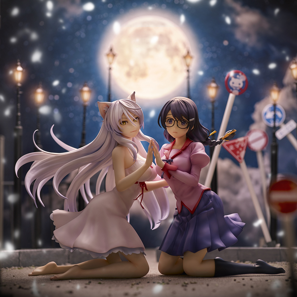 Nekomonogatari Tsubasa Hanekawa 2pk Set Complete Figure