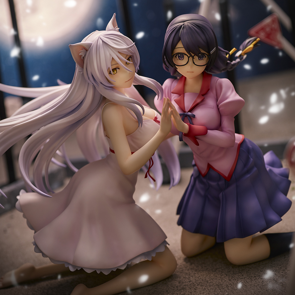 Nekomonogatari Tsubasa Hanekawa 2pk Set Complete Figure