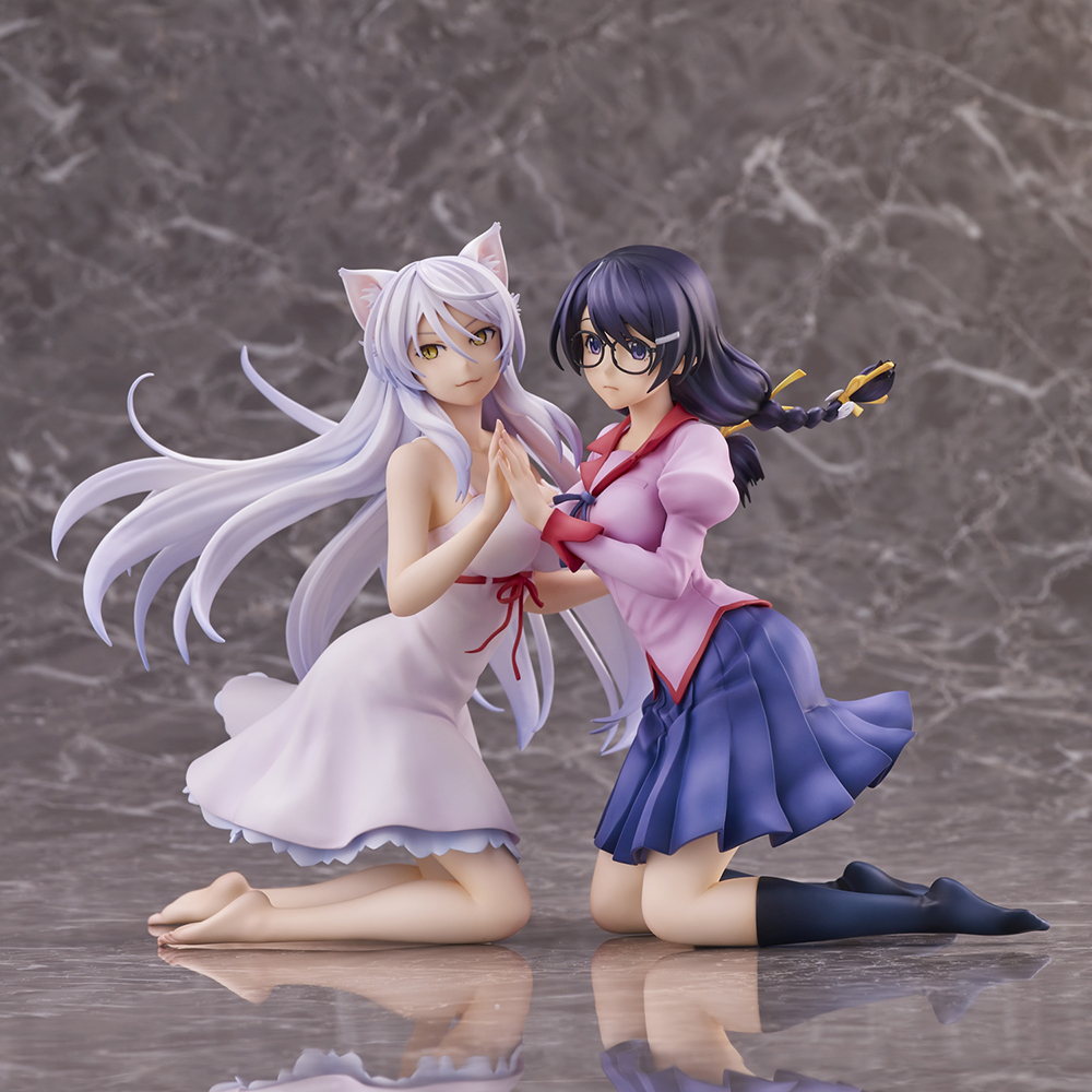 Nekomonogatari Tsubasa Hanekawa 2pk Set Complete Figure