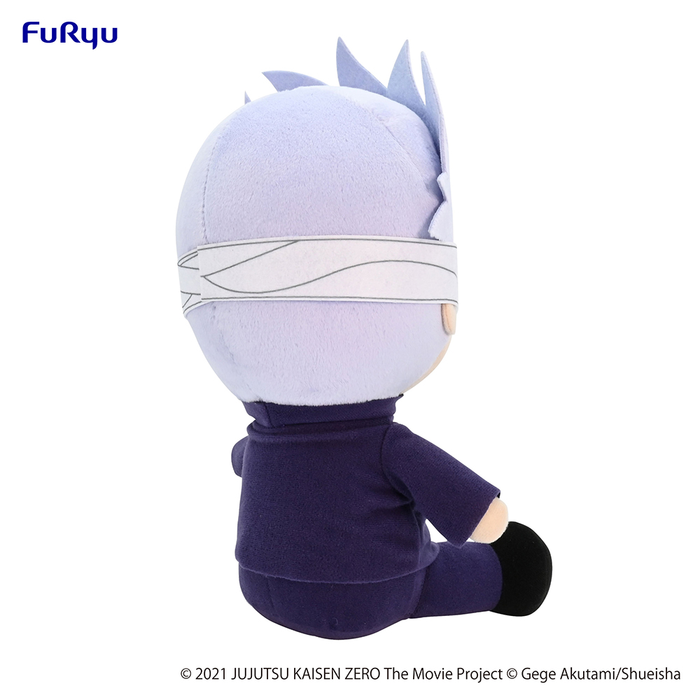 Jujutsu Kaisen 0: The Movie KYURUMARU Big Plush Toy-Satoru Gojo