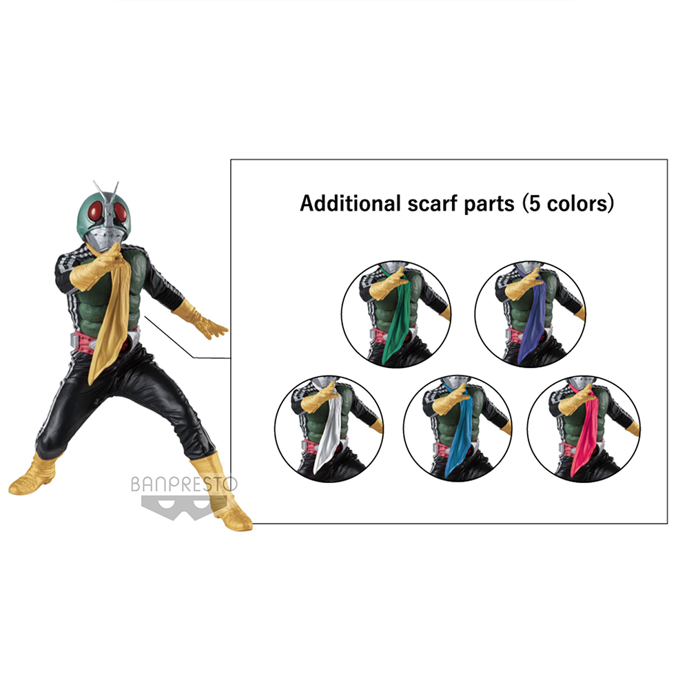 KAMEN RIDER HERO'S BRAVE STATUE FIGURE SHOCKER RIDER