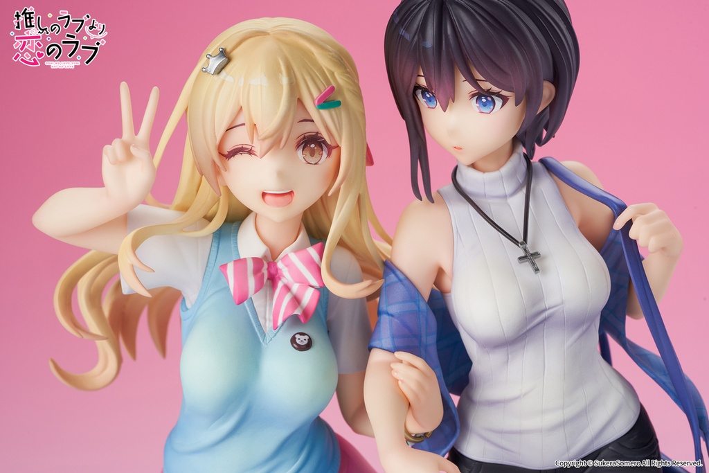 APEX  "OshiRabu:Waifus Over Husbandos" Ren Furutachi & Akuru Hayahoshi 1/7 Scale Figure Set of Two