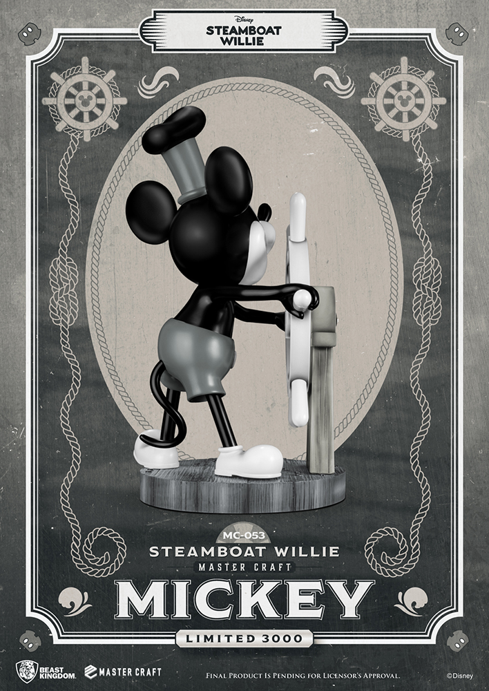 MC-053 STEAMBOAT WILLIE MASTER CRAFT MICKEY