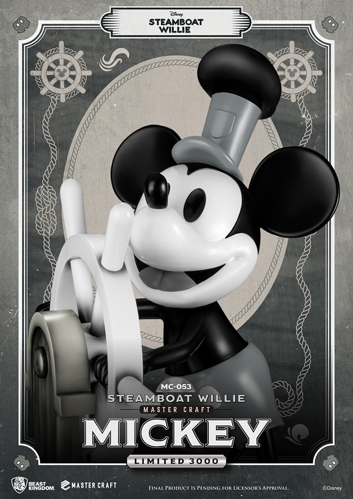 MC-053 STEAMBOAT WILLIE MASTER CRAFT MICKEY