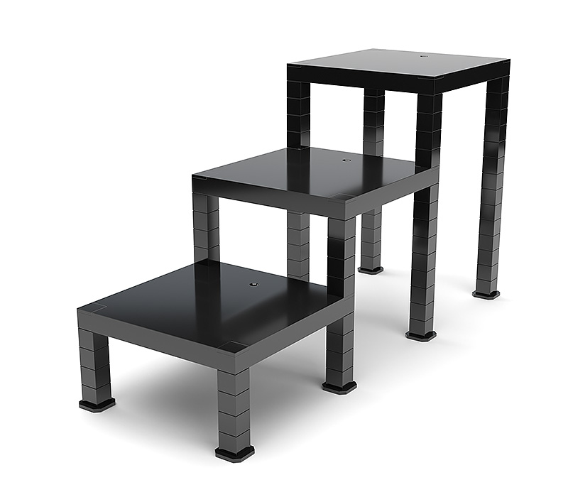 The Simple Stand: Build-On Type (Black)
