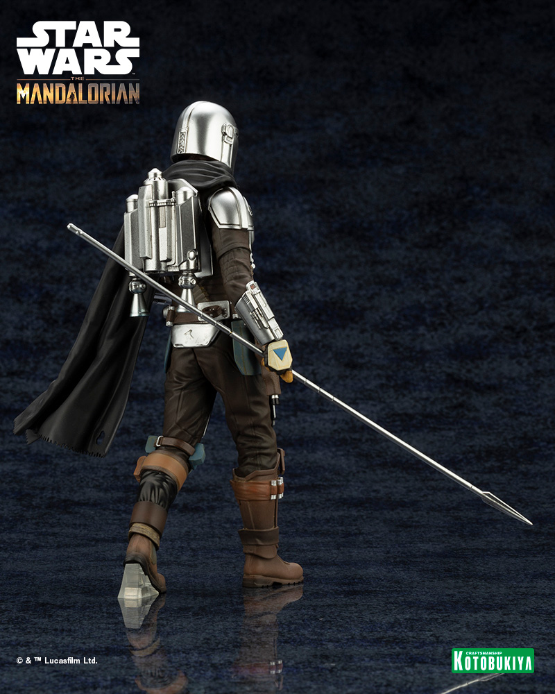 SW193_THE MANDALORIAN_ARTFX  MANDALORIANâ¢& GROGUâ¢ WITH BESKAR STAFF