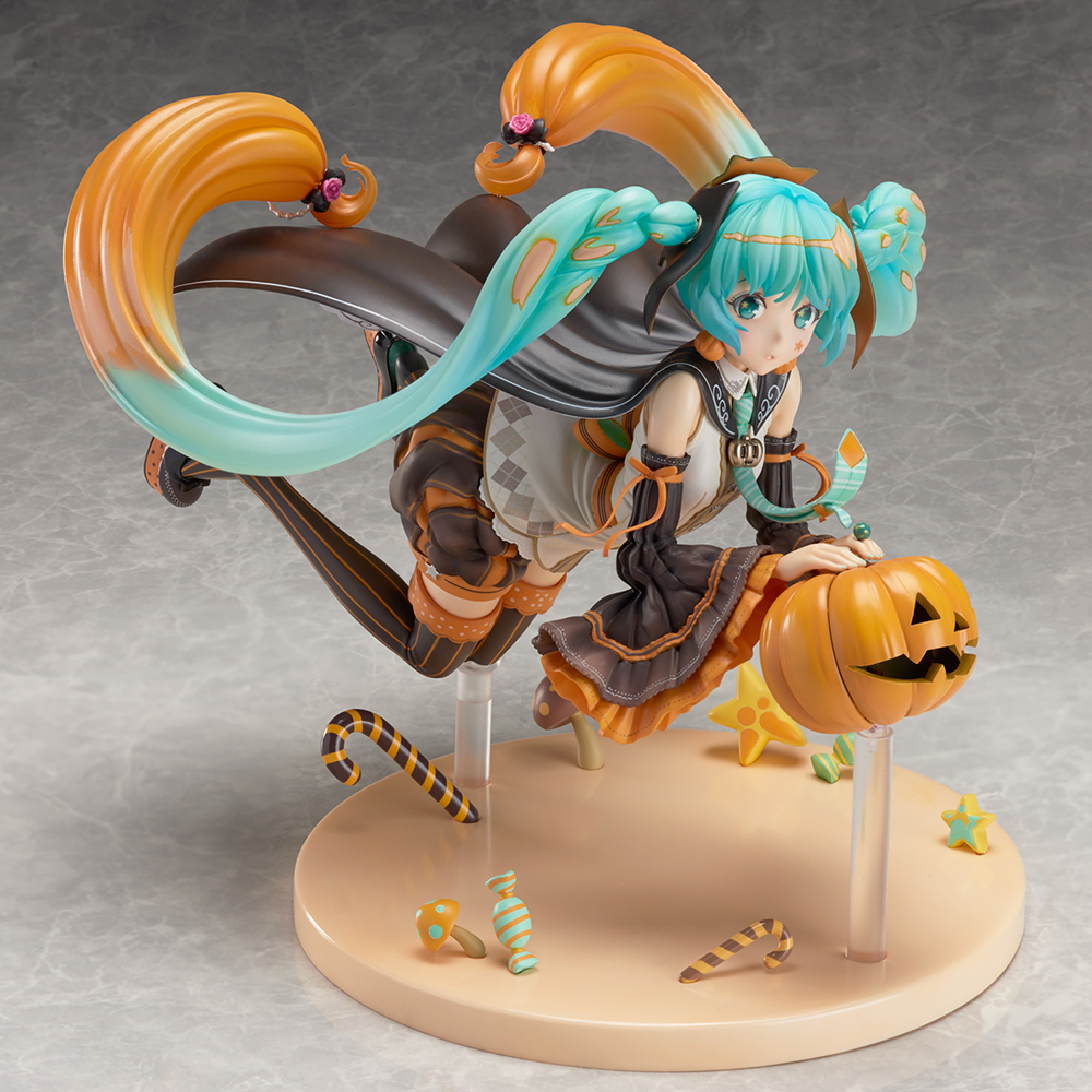 Hatsune Miku "TRICK or MIKU" illustration by Hidari Complete Figure