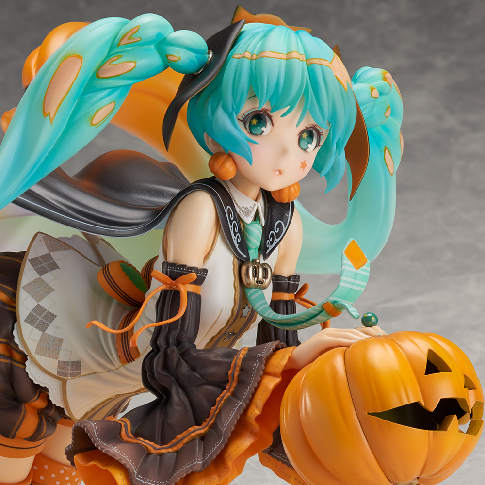 Hatsune Miku "TRICK or MIKU" illustration by Hidari Complete Figure