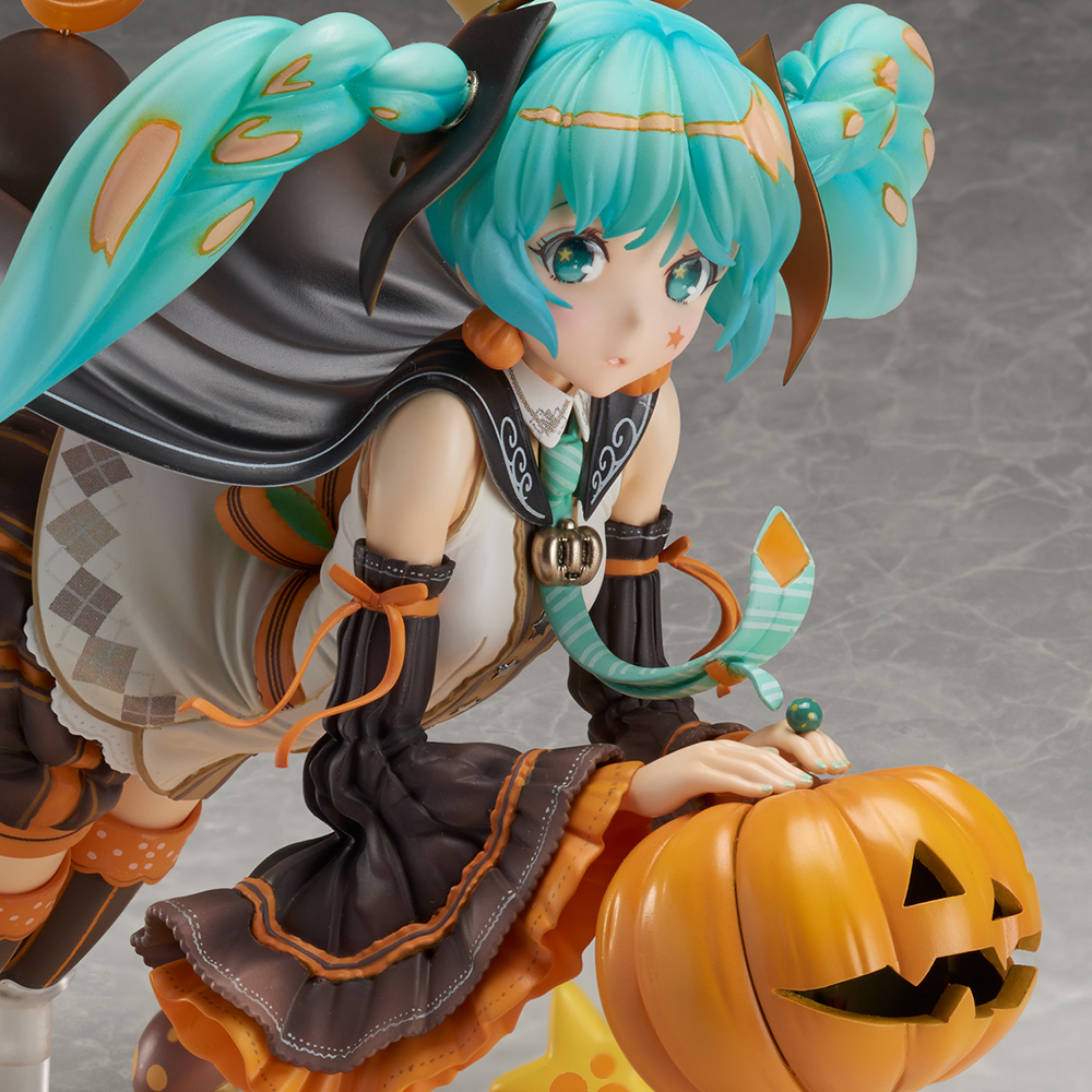 Hatsune Miku "TRICK or MIKU" illustration by Hidari Complete Figure