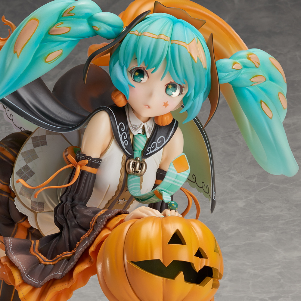 Hatsune Miku "TRICK or MIKU" illustration by Hidari Complete Figure