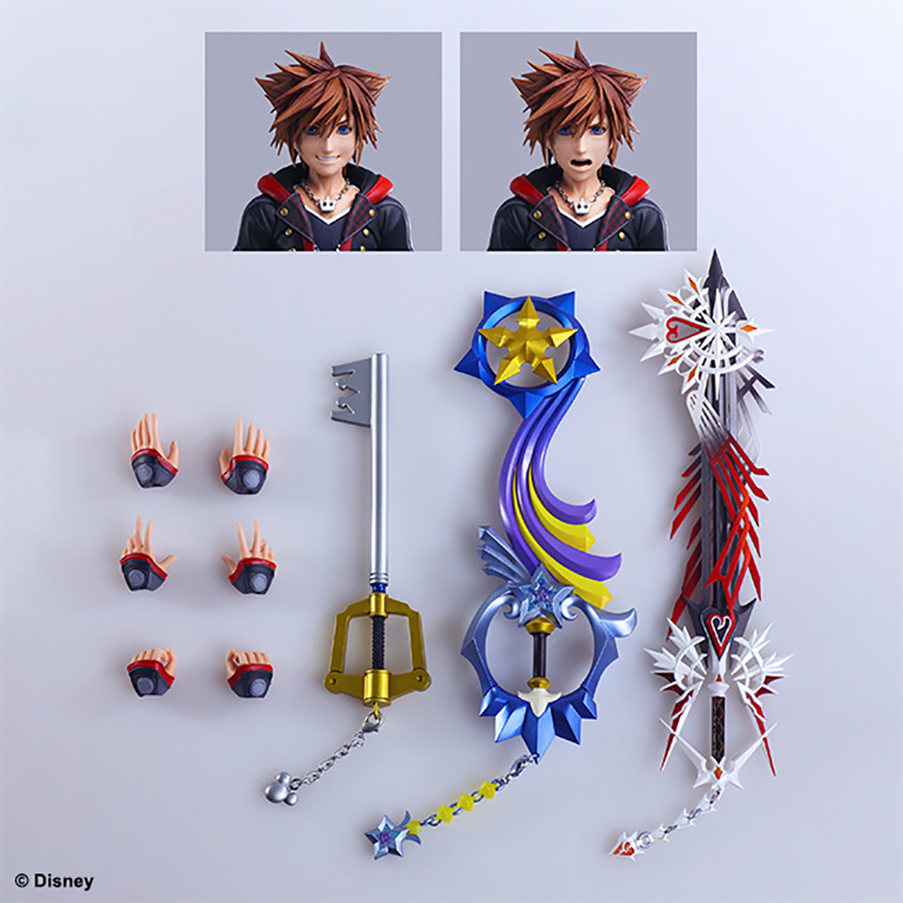 KINGDOM HEARTS III PLAY ARTS KAI™ Action Figure – SORA Ver. 2 Deluxe Ver.