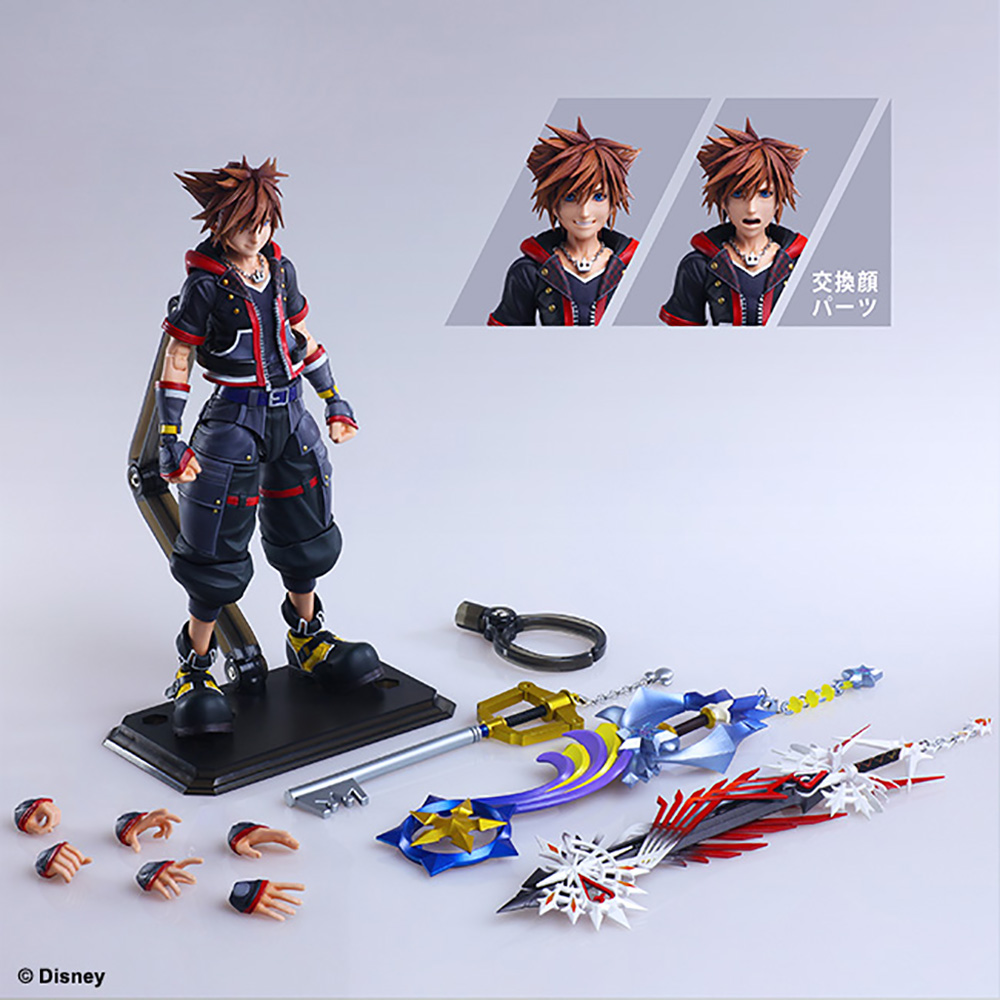 KINGDOM HEARTS III PLAY ARTS KAI™ Action Figure – SORA Ver. 2 Deluxe Ver.