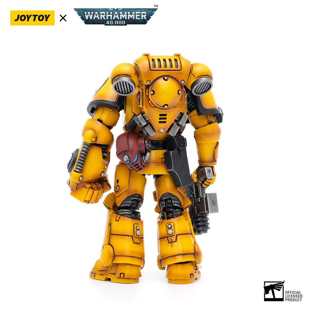 Warhammer 40K Imperial Fists Intercessors Brother Sergeant Sevito 1/18 Scale Figure