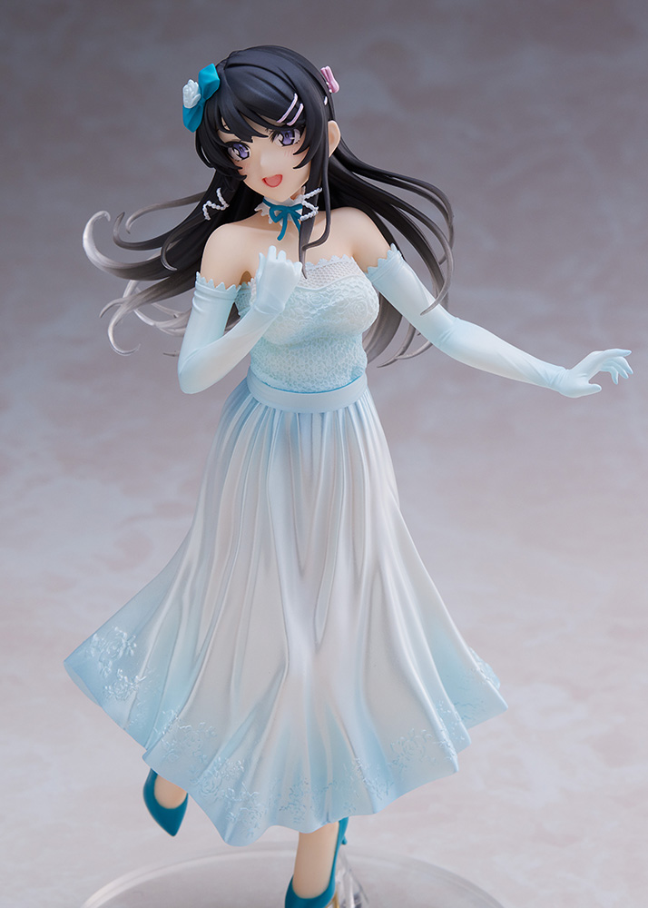 Rascal Does Not Dream of Bunny Girl Senpai Coreful Figure –  Mai Sakurajima ~ Party Dress