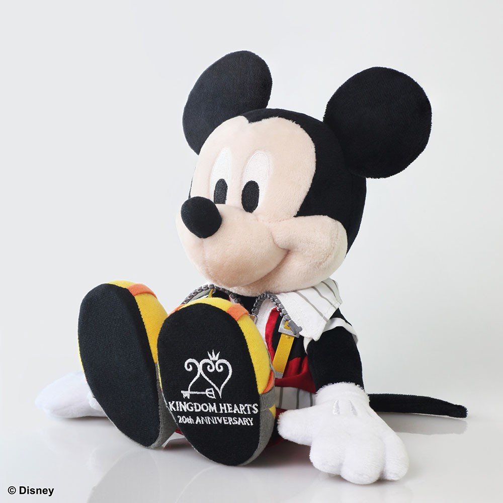 KINGDOM HEARTS Series Plush – KING MICKEY 20th ANNIVERSARY VERSION