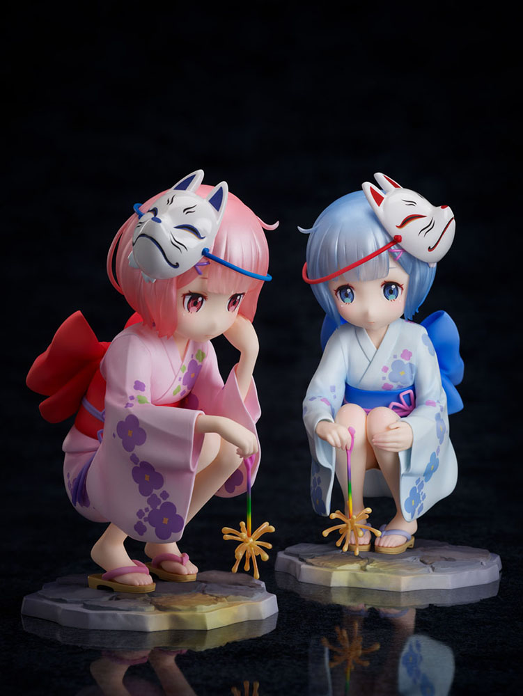Re:ZERO -Starting Life in Another World Ram & Rem -Childhood Summer Memories- 1/7 Scale Figure