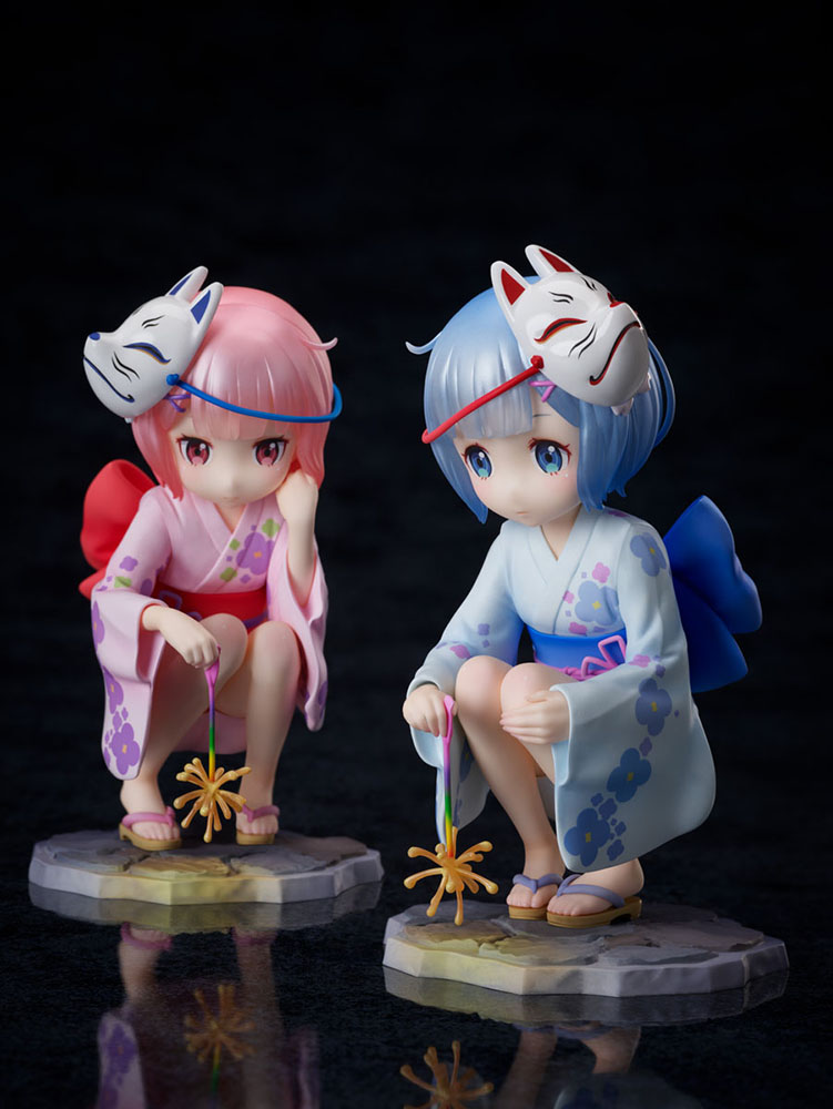 Re:ZERO -Starting Life in Another World Ram & Rem -Childhood Summer Memories- 1/7 Scale Figure