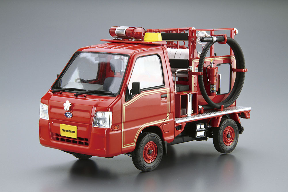 1/24 SUBARU TT2 SAMBAR THE FIRE ENGINE '11