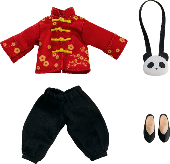 Nendoroid Doll Outfit Set: Short Length Chinese Outfit (Red)