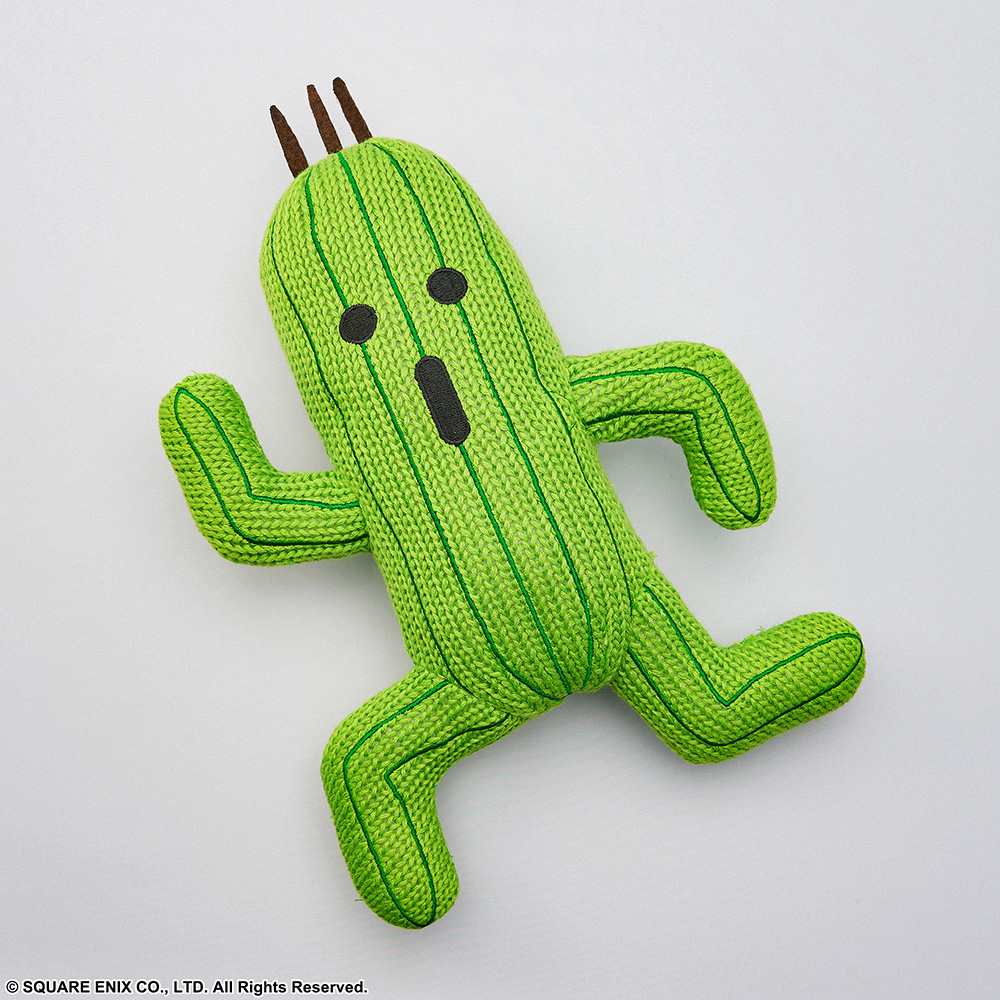 FINAL FANTASY  KINITTED PLUSH - CACTUAR