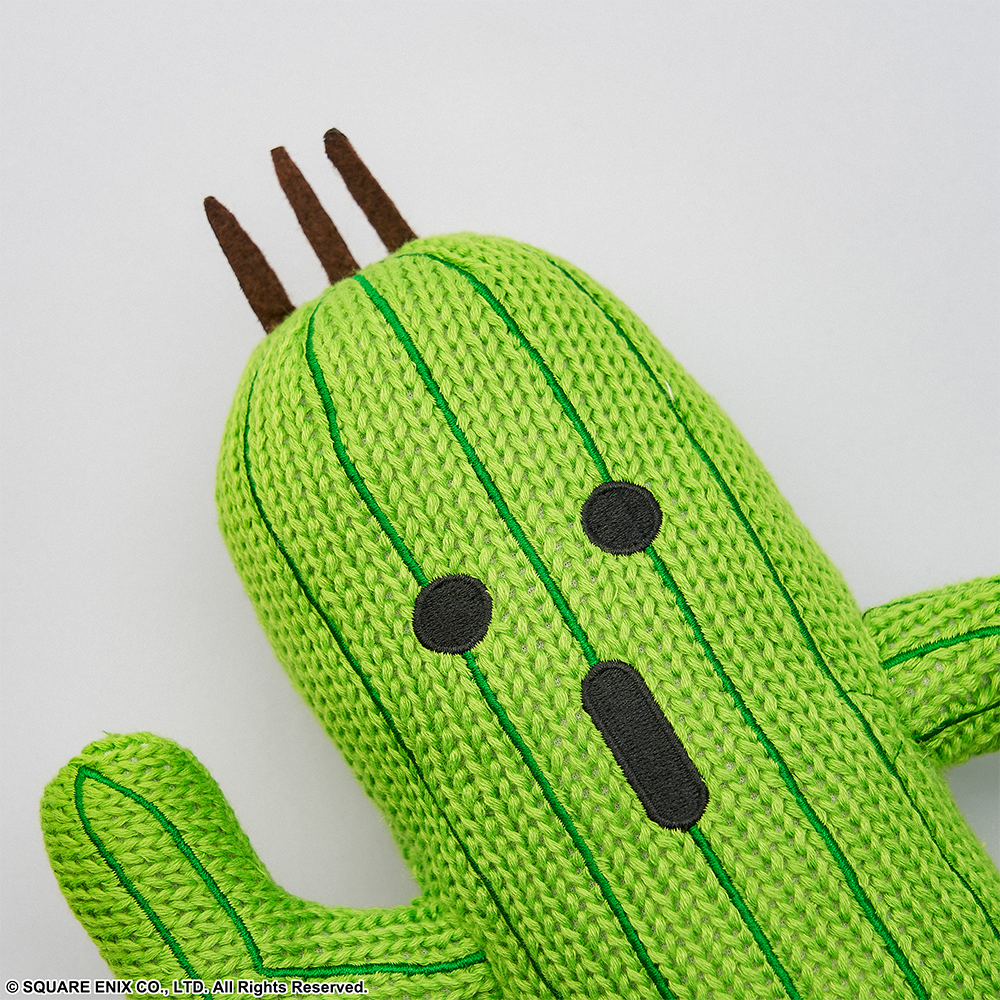 FINAL FANTASY  KINITTED PLUSH - CACTUAR