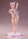 Super Sonico Super Sonico White Swimwear Style