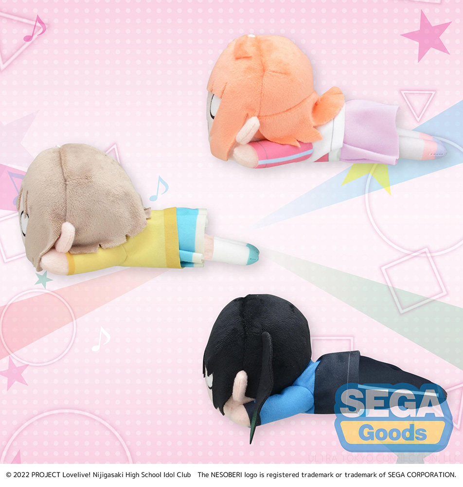 NESOBERI (Lay-Down) "Nijigasaki High School Idol Club" MP Plush "Winter Practice Outfit" Vol.1