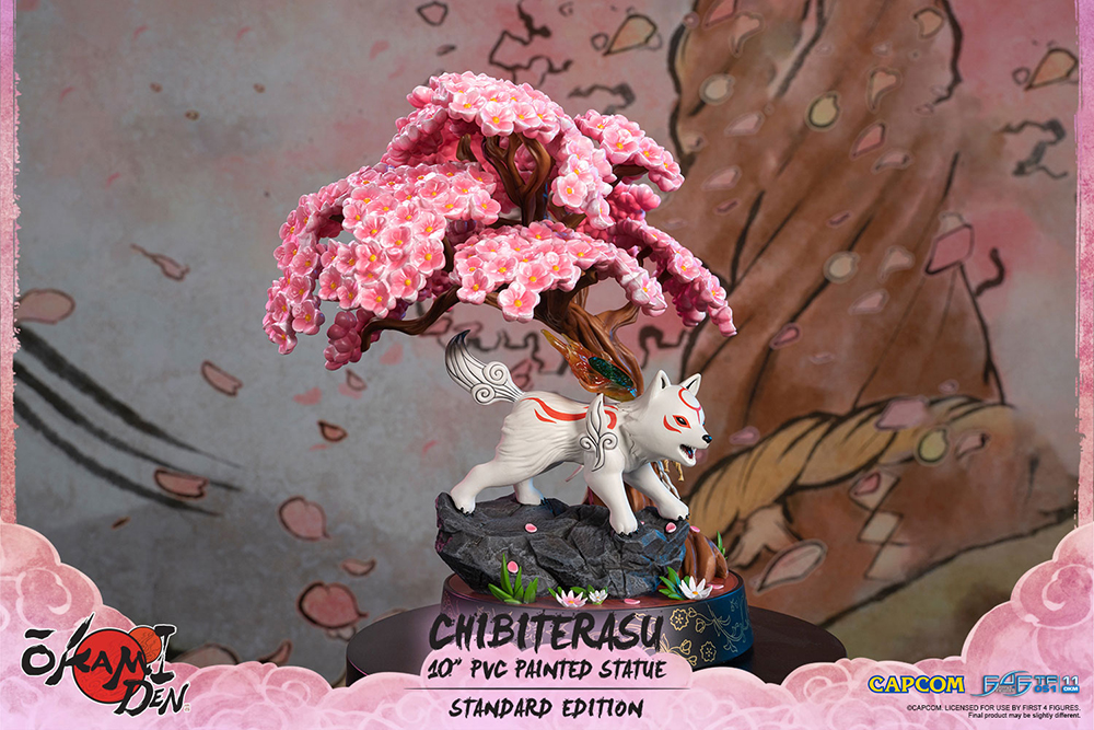 Okamiden: Chibiterasu 10" PVC Statue (SE)