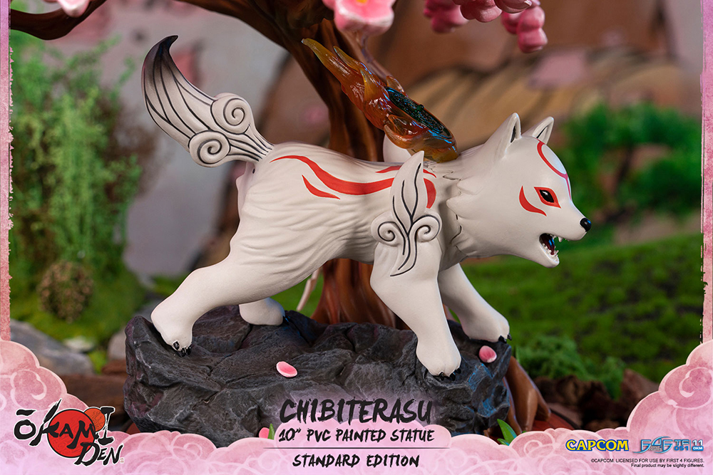 Okamiden: Chibiterasu 10" PVC Statue (SE)