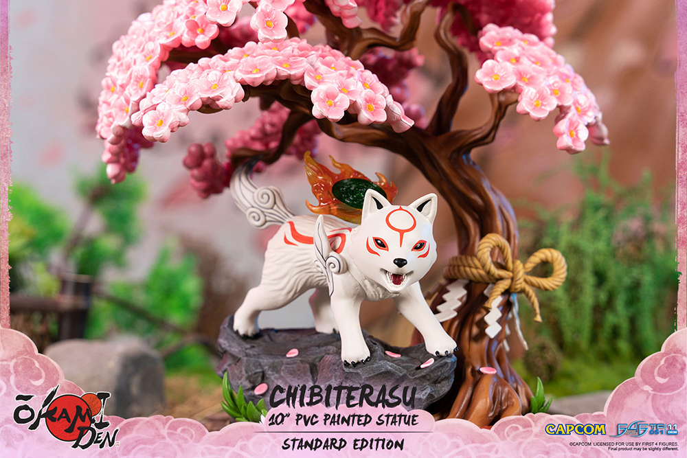 Okamiden: Chibiterasu 10" PVC Statue (SE)