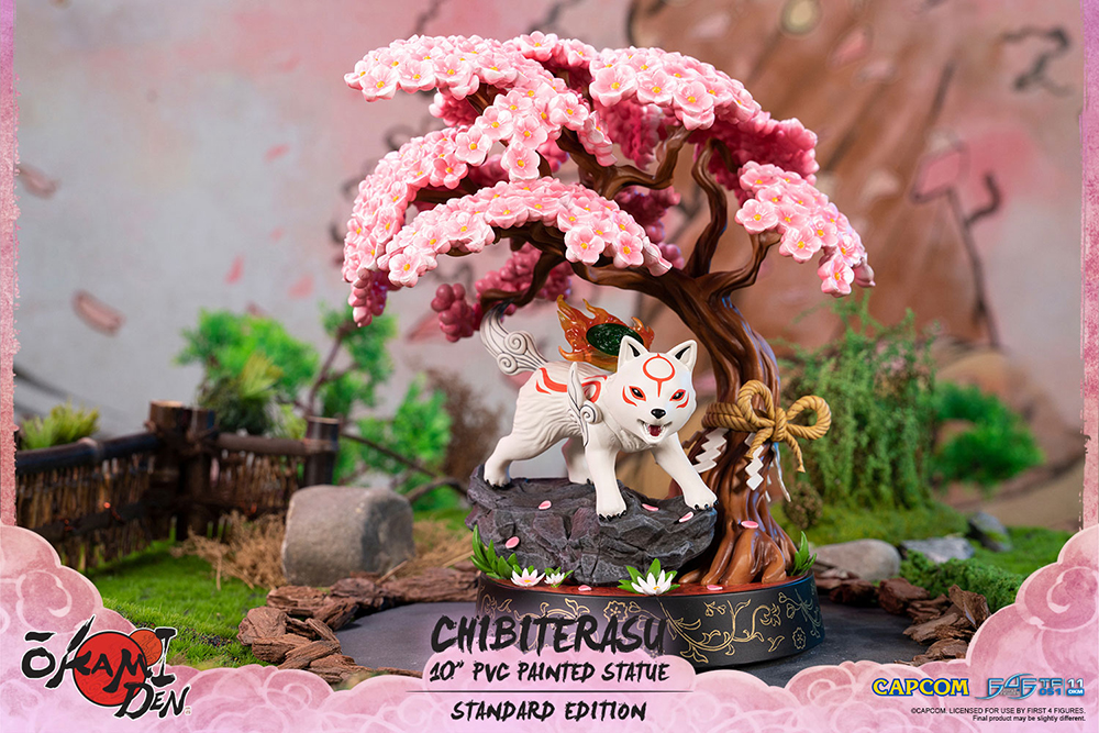 Okamiden: Chibiterasu 10" PVC Statue (SE)