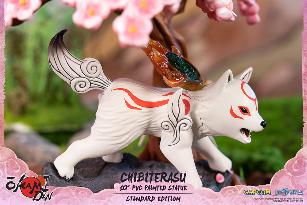 Okamiden: Chibiterasu 10" PVC Statue (SE)