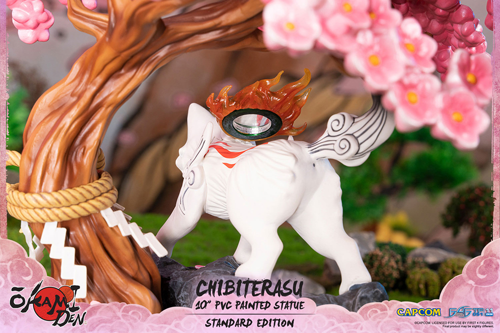 Okamiden: Chibiterasu 10" PVC Statue (SE)