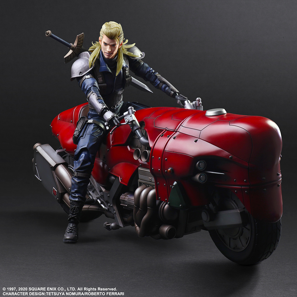 FINAL FANTASY VII REMAKE™ PLAY ARTS KAI™ Action Figure - ROCHE & MOTORCYCLE SET