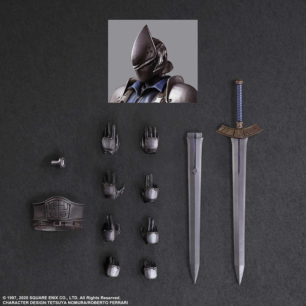 FINAL FANTASY VII REMAKE™ PLAY ARTS KAI™ Action Figure - ROCHE & MOTORCYCLE SET