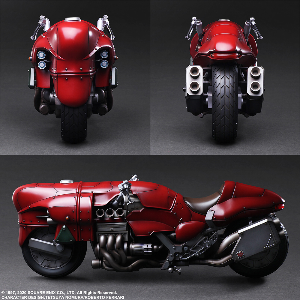 FINAL FANTASY VII REMAKE™ PLAY ARTS KAI™ Action Figure - ROCHE & MOTORCYCLE SET