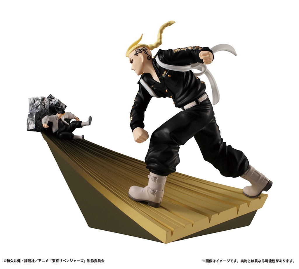 Petitrama series Tokyo Revengers TOMAN HEROIC SCENES set